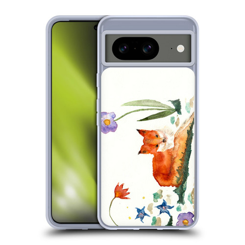 Wyanne Animals Little Fox In The Garden Soft Gel Case for Google Pixel 8