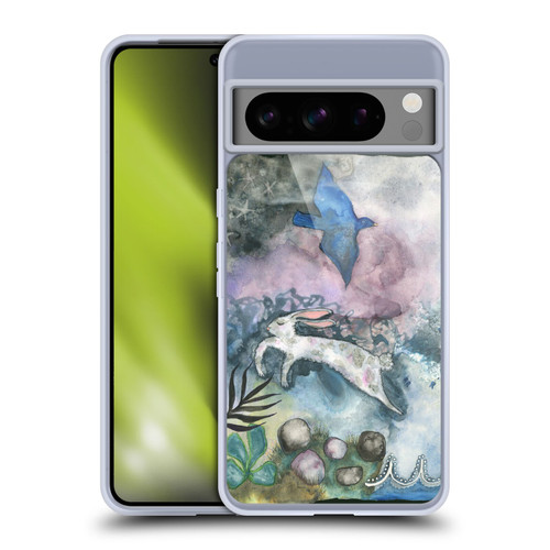 Wyanne Animals Bird and Rabbit Soft Gel Case for Google Pixel 8 Pro