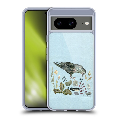 Wyanne Birds Fallen Blueberries Soft Gel Case for Google Pixel 8