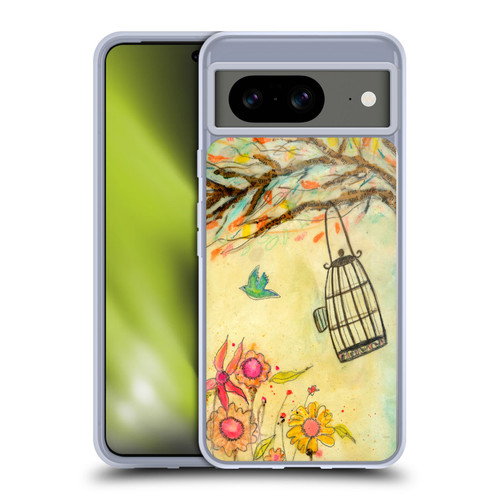 Wyanne Birds Free To Be Soft Gel Case for Google Pixel 8