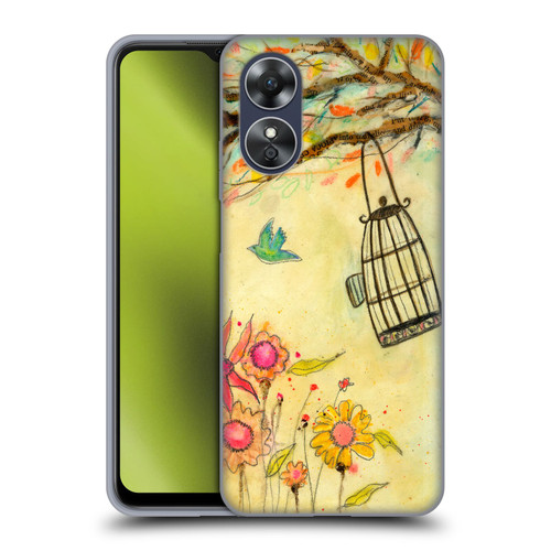 Wyanne Birds Free To Be Soft Gel Case for OPPO A17