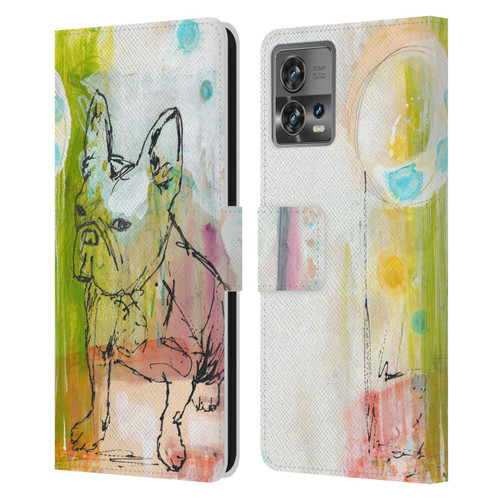 Wyanne Animals Attitude Leather Book Wallet Case Cover For Motorola Moto Edge 30 Fusion