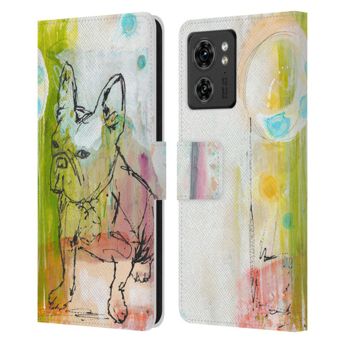 Wyanne Animals Attitude Leather Book Wallet Case Cover For Motorola Moto Edge 40