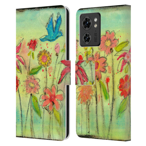 Wyanne Nature Sun Garden Leather Book Wallet Case Cover For Motorola Moto Edge 40