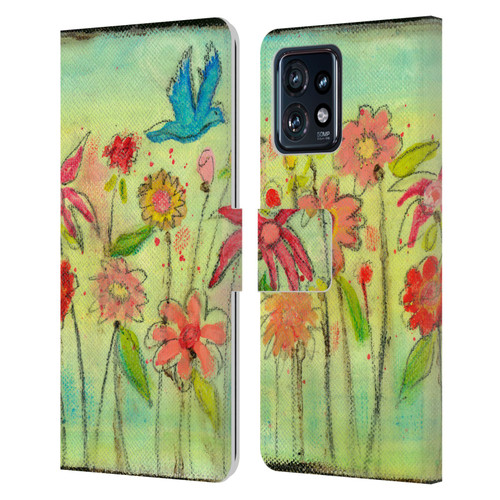 Wyanne Nature Sun Garden Leather Book Wallet Case Cover For Motorola Moto Edge 40 Pro