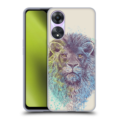 Rachel Caldwell Animals 3 Lion Soft Gel Case for OPPO A78 5G