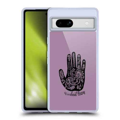 Rachel Caldwell Illustrations About Love Soft Gel Case for Google Pixel 7a