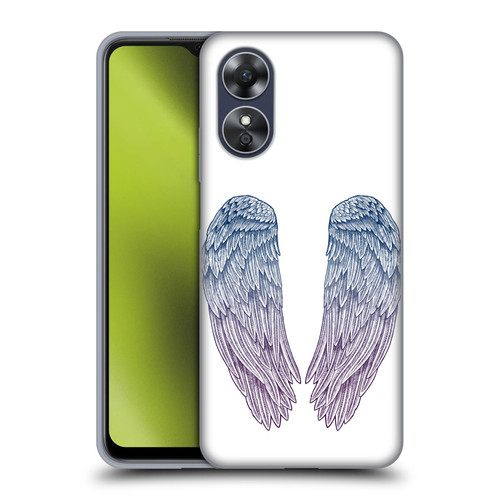 Rachel Caldwell Illustrations Angel Wings Soft Gel Case for OPPO A17