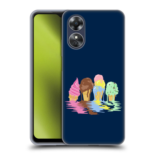Rachel Caldwell Illustrations Ice Cream River Soft Gel Case for OPPO A17