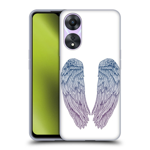Rachel Caldwell Illustrations Angel Wings Soft Gel Case for OPPO A78 5G
