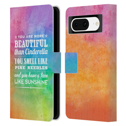 Rachel Caldwell Illustrations You Are More Leather Book Wallet Case Cover For Google Pixel 8