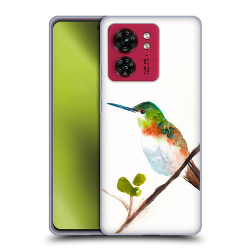 Mai Autumn Birds Hummingbird Soft Gel Case for Motorola Moto Edge 40