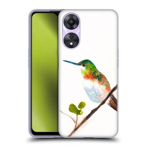 Mai Autumn Birds Hummingbird Soft Gel Case for OPPO A78 4G