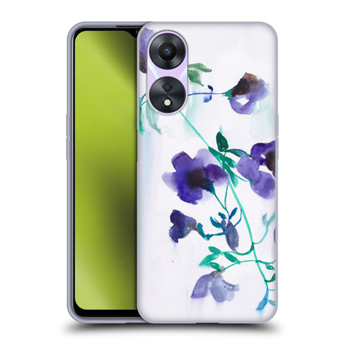 Mai Autumn Floral Blooms Moon Drops Soft Gel Case for OPPO A78 5G
