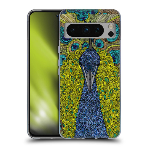 Valentina Birds The Peacock Soft Gel Case for Google Pixel 8 Pro