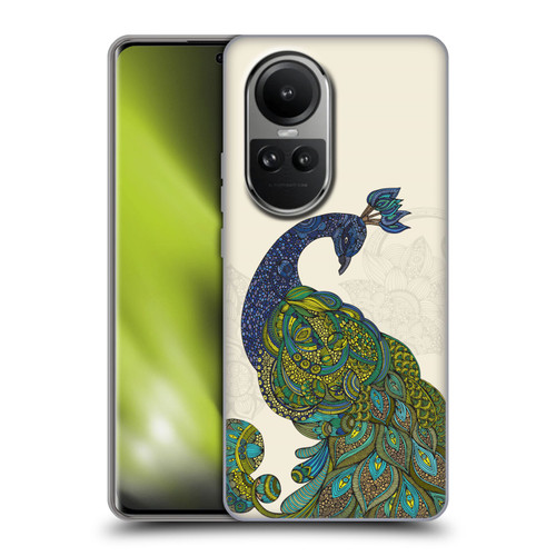 Valentina Birds Peacock Tail Soft Gel Case for OPPO Reno10 5G / Reno10 Pro 5G