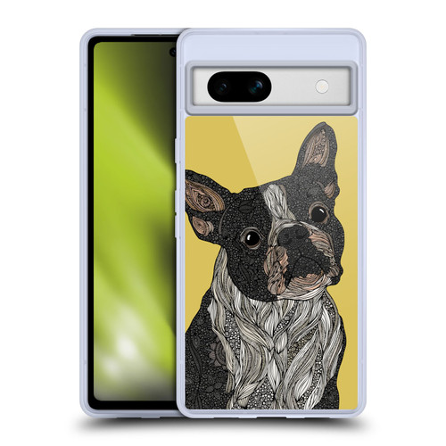 Valentina Dogs French Bulldog Soft Gel Case for Google Pixel 7a