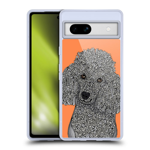 Valentina Dogs Poodle Soft Gel Case for Google Pixel 7a