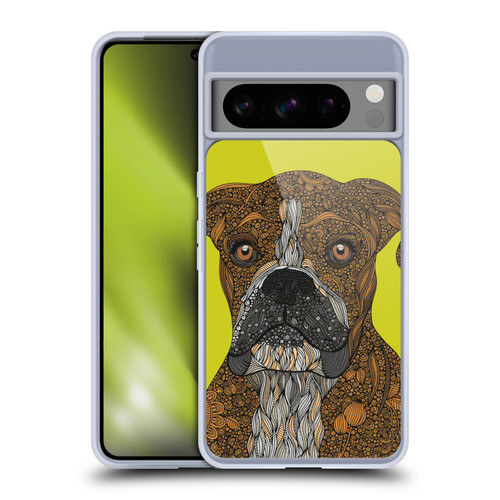 Valentina Dogs Boxer Soft Gel Case for Google Pixel 8 Pro
