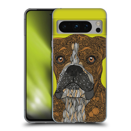 Valentina Dogs Boxer Soft Gel Case for Google Pixel 8 Pro