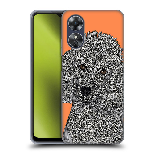 Valentina Dogs Poodle Soft Gel Case for OPPO A17