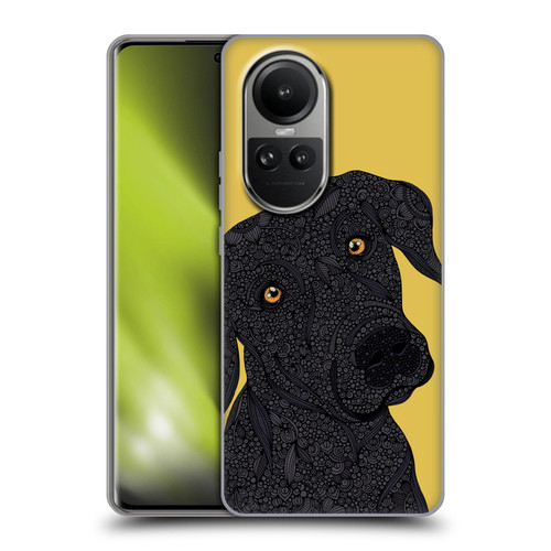 Valentina Dogs Black Labrador Soft Gel Case for OPPO Reno10 5G / Reno10 Pro 5G