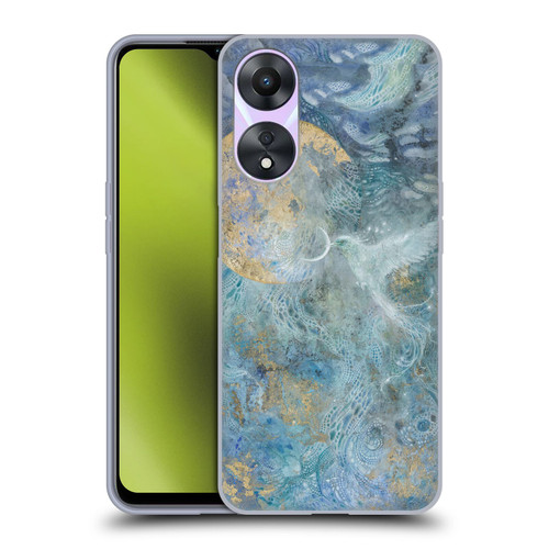 Stephanie Law Birds Silvers Of The Moon Soft Gel Case for OPPO A78 5G