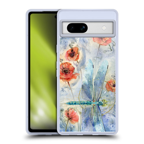 Stephanie Law Immortal Ephemera When Flowers Dream Soft Gel Case for Google Pixel 7a