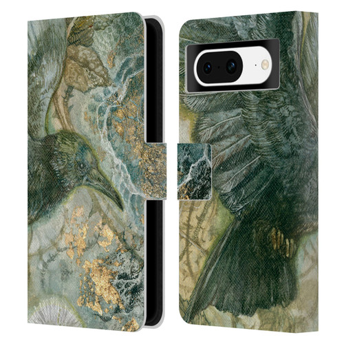Stephanie Law Birds Detached Shadow Leather Book Wallet Case Cover For Google Pixel 8