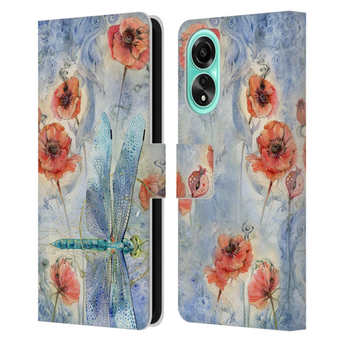 Stephanie Law Immortal Ephemera When Flowers Dream Leather Book Wallet Case Cover For OPPO A78 5G