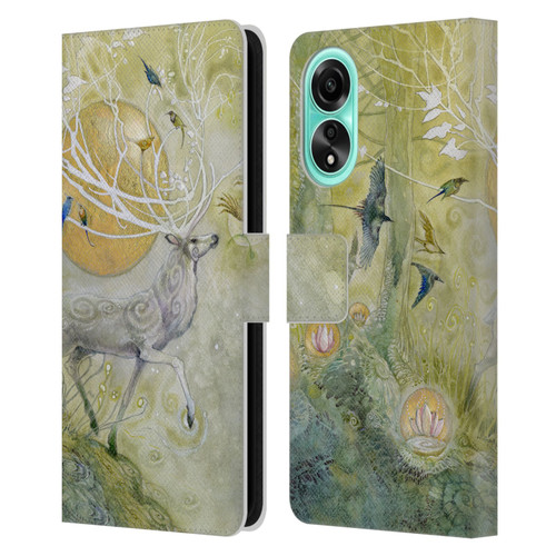 Stephanie Law Stag Sonata Cycle Allegro 2 Leather Book Wallet Case Cover For OPPO A78 5G