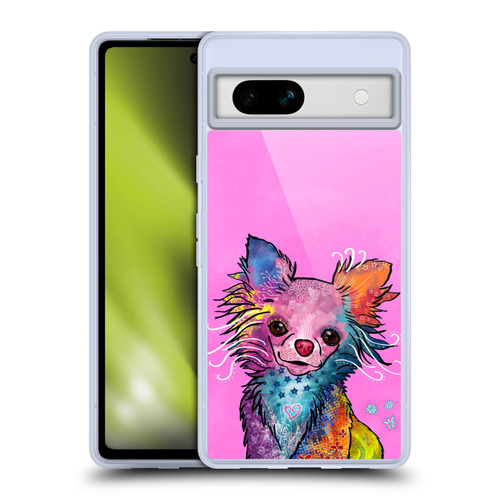 Duirwaigh Animals Chihuahua Dog Soft Gel Case for Google Pixel 7a