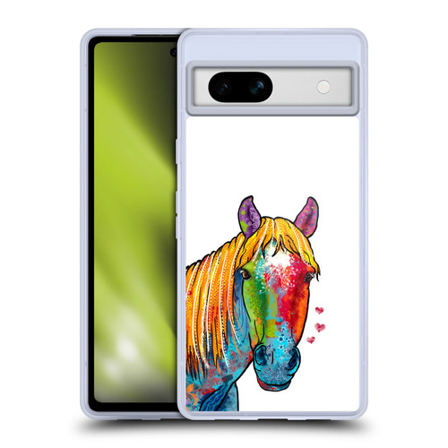 Duirwaigh Animals Horse Soft Gel Case for Google Pixel 7a
