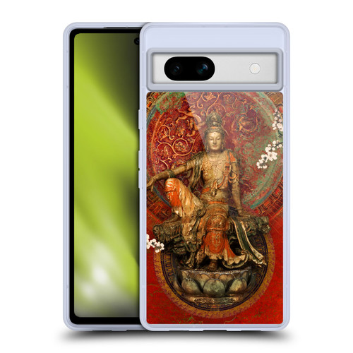 Duirwaigh God Quan Yin Soft Gel Case for Google Pixel 7a