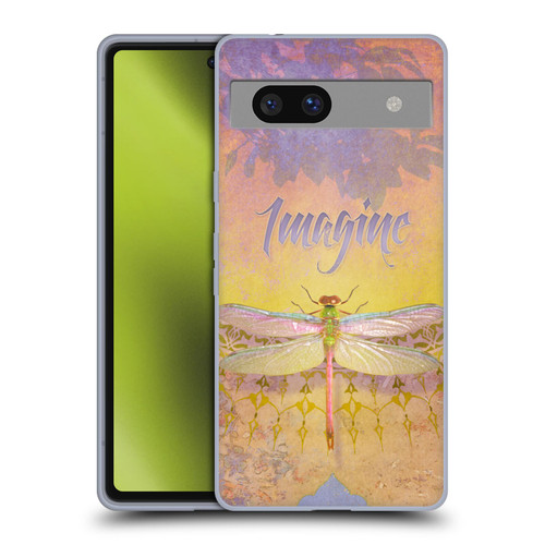Duirwaigh Insects Dragonfly 2 Soft Gel Case for Google Pixel 7a
