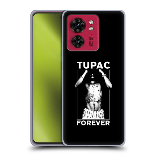 Tupac Shakur Key Art Forever Soft Gel Case for Motorola Moto Edge 40