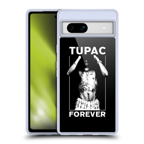 Tupac Shakur Key Art Forever Soft Gel Case for Google Pixel 7a