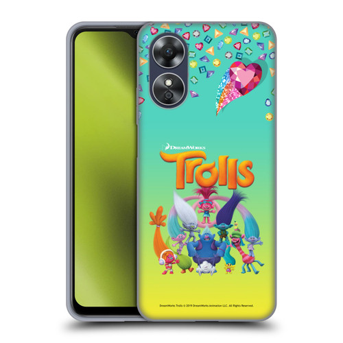 Trolls Snack Pack Group Soft Gel Case for OPPO A17