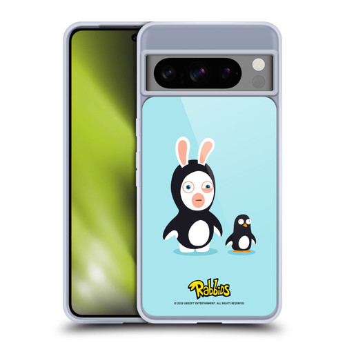 Rabbids Costumes Penguin Soft Gel Case for Google Pixel 8 Pro