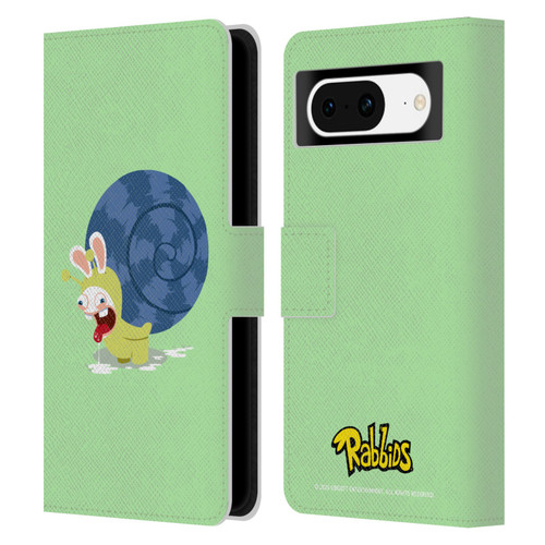 Rabbids Costumes Snail Leather Book Wallet Case Cover For Google Pixel 8