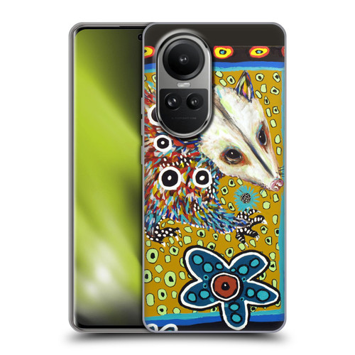 Mad Dog Art Gallery Animals Possum Soft Gel Case for OPPO Reno10 5G / Reno10 Pro 5G