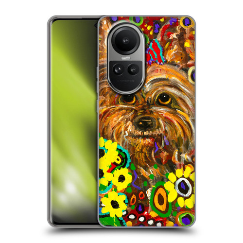 Mad Dog Art Gallery Dogs 2 Yorkie Soft Gel Case for OPPO Reno10 5G / Reno10 Pro 5G