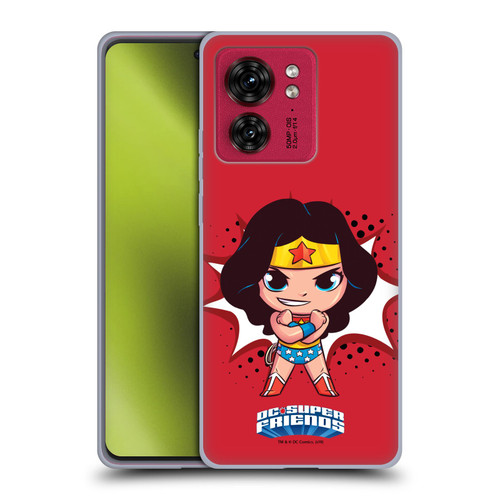 Super Friends DC Comics Toddlers 1 Wonder Woman Soft Gel Case for Motorola Moto Edge 40