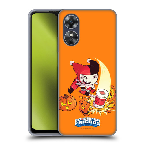 Super Friends DC Comics Toddlers Holidays Harley Quinn Halloween Soft Gel Case for OPPO A17