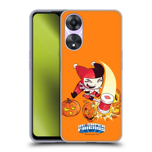 Super Friends DC Comics Toddlers Holidays Harley Quinn Halloween Soft Gel Case for OPPO A78 4G