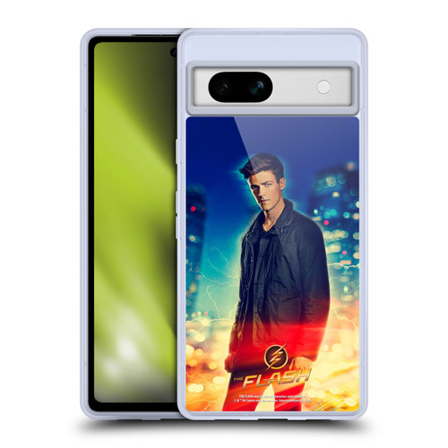 The Flash TV Series Character Art Barry Allen Soft Gel Case for Google Pixel 7a