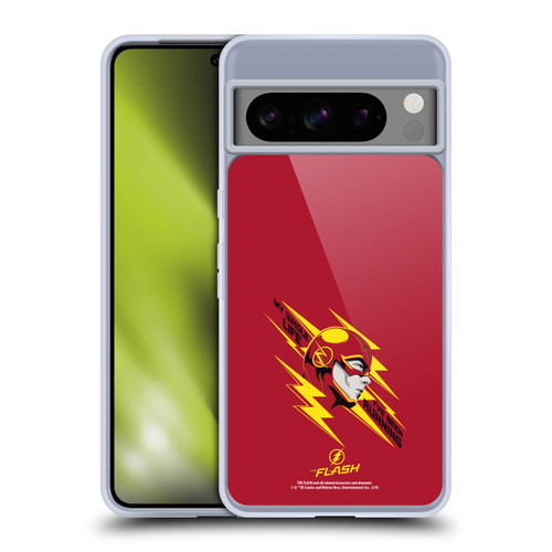 The Flash TV Series Graphics Barry Head Soft Gel Case for Google Pixel 8 Pro