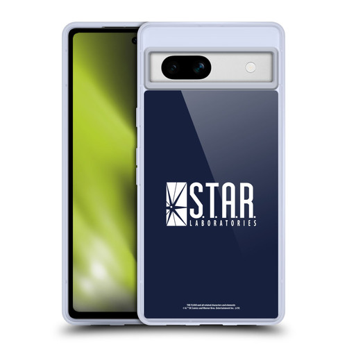 The Flash TV Series Logos Star Labs Soft Gel Case for Google Pixel 7a