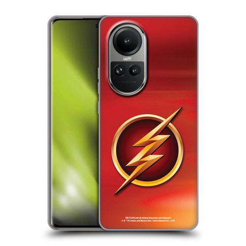 The Flash TV Series Logos Red Soft Gel Case for OPPO Reno10 5G / Reno10 Pro 5G