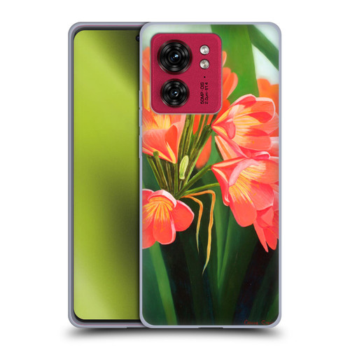 Graeme Stevenson Assorted Designs Flowers 2 Soft Gel Case for Motorola Moto Edge 40